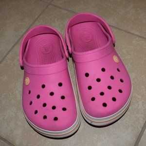 CROCS Platform Shoes Size 4 J